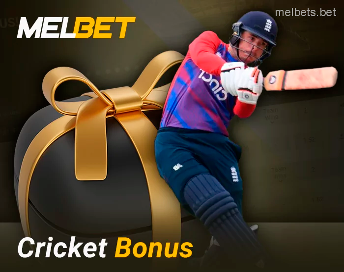 Get cricket betting bonus at Melbet