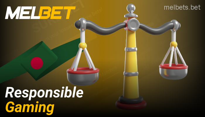 Responsible gambling on Melbet Bangladesh